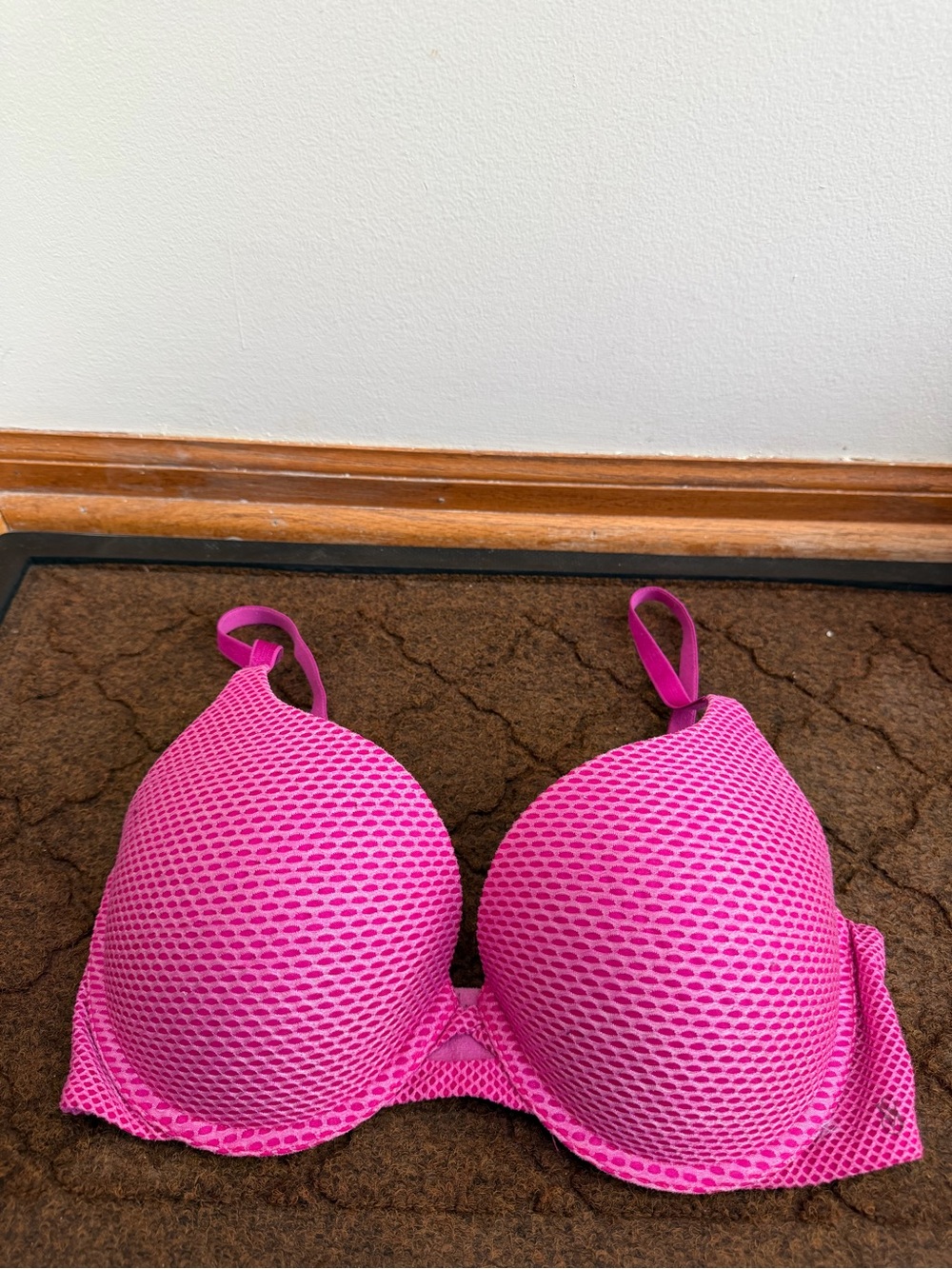 Victoria's Secret Hot Pink Push-Up Bra